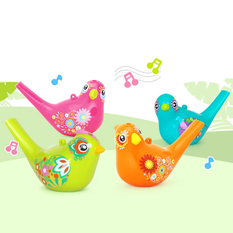 

Baby Bath Toys Creative Simulation Birds Water Flute Toys Music whistle Bathroom Playing an instrument Children Education Toys