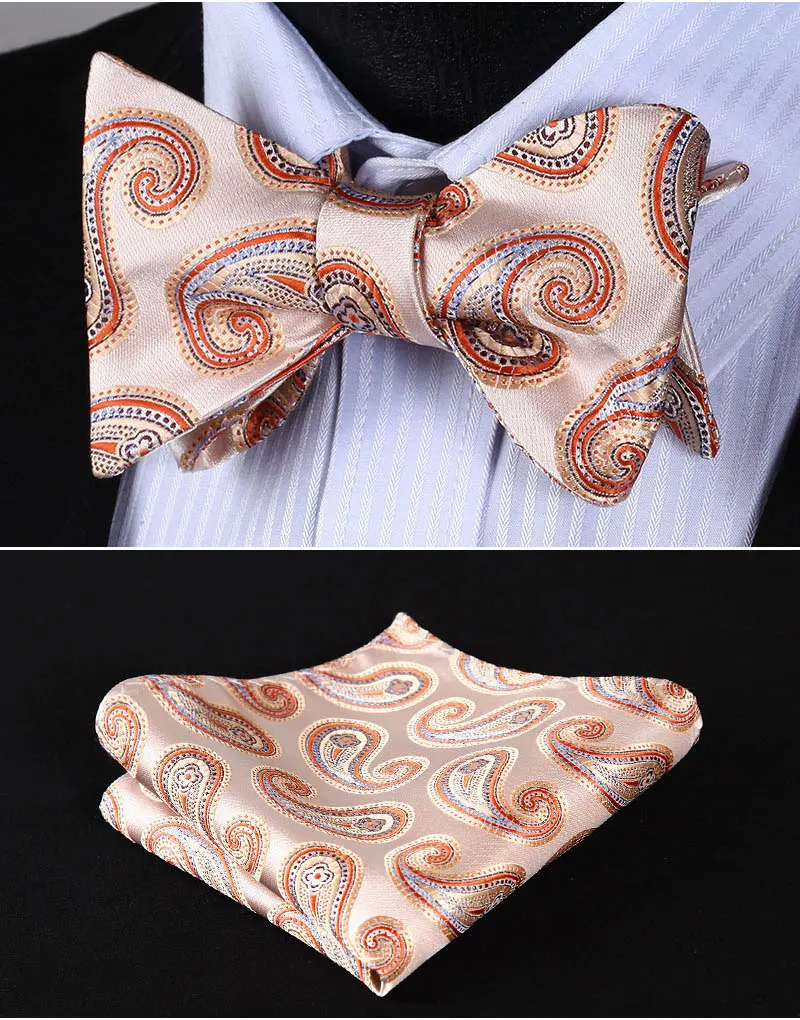 Мужские подтяжки Цветочный Пейсли различные подтяжки Классический 6 Клипов самостоятельно галстук-бабочка и карман квадратный набор# S4
