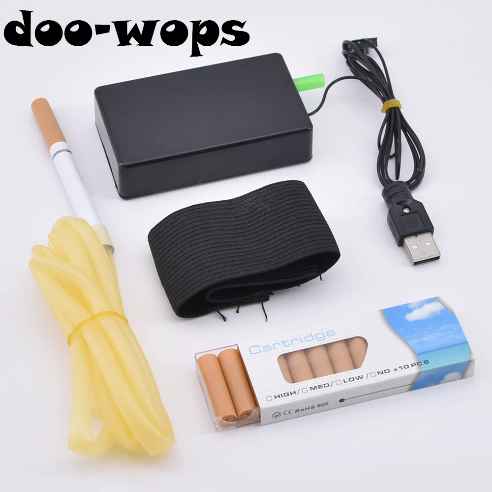 Electronic Spray Smoke Device Foot Control (With 10 Smoke Cartridges