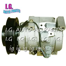 10S15C компрессор кондиционера для автомобиля Hino грузовик 2003-145 мм Диаметр 6pk 88310-1760B 447180-6834 247300-2550 447220-5543