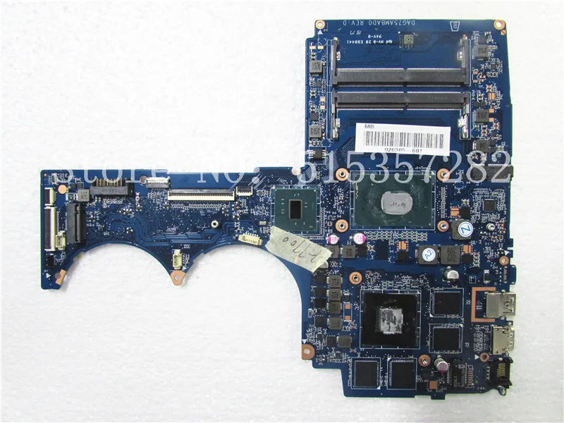 Материнская плата для Hp 15-cb005TX 926305-601 GTX1050 4 Гб i7-7700HQ DAG75AMBAD0 | Компьютеры и офис