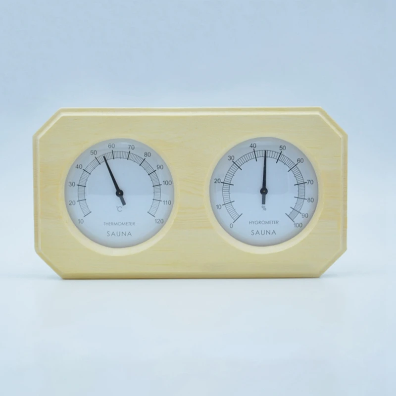 Деревянный термометр для сауны, гигрометр, гигротермограф, прибор для измерения температуры