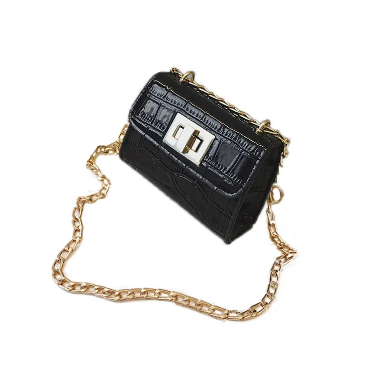 أزياء النساء الأطفال حقيبة كتف سلسلة قطري Crossbody حقيبة الهاتف عملة حقيبة الأحمر حقيبة مصمم سلسلة حقائب عالية الجودة # S