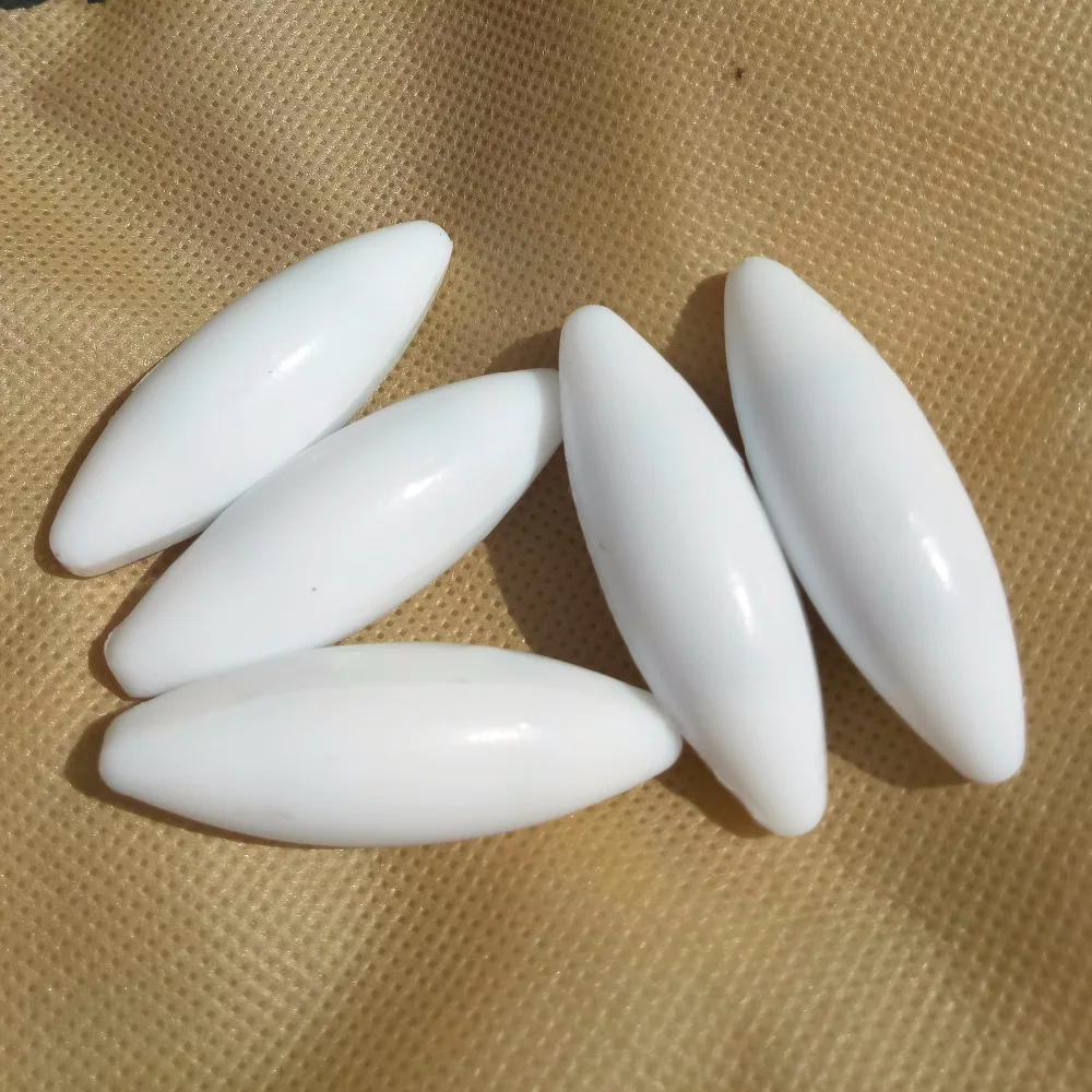 PTFE Egg-Shaped Stir Bar Set (20mm-70mm) - Corrosion-Proof For Labs & DIY Chemistry