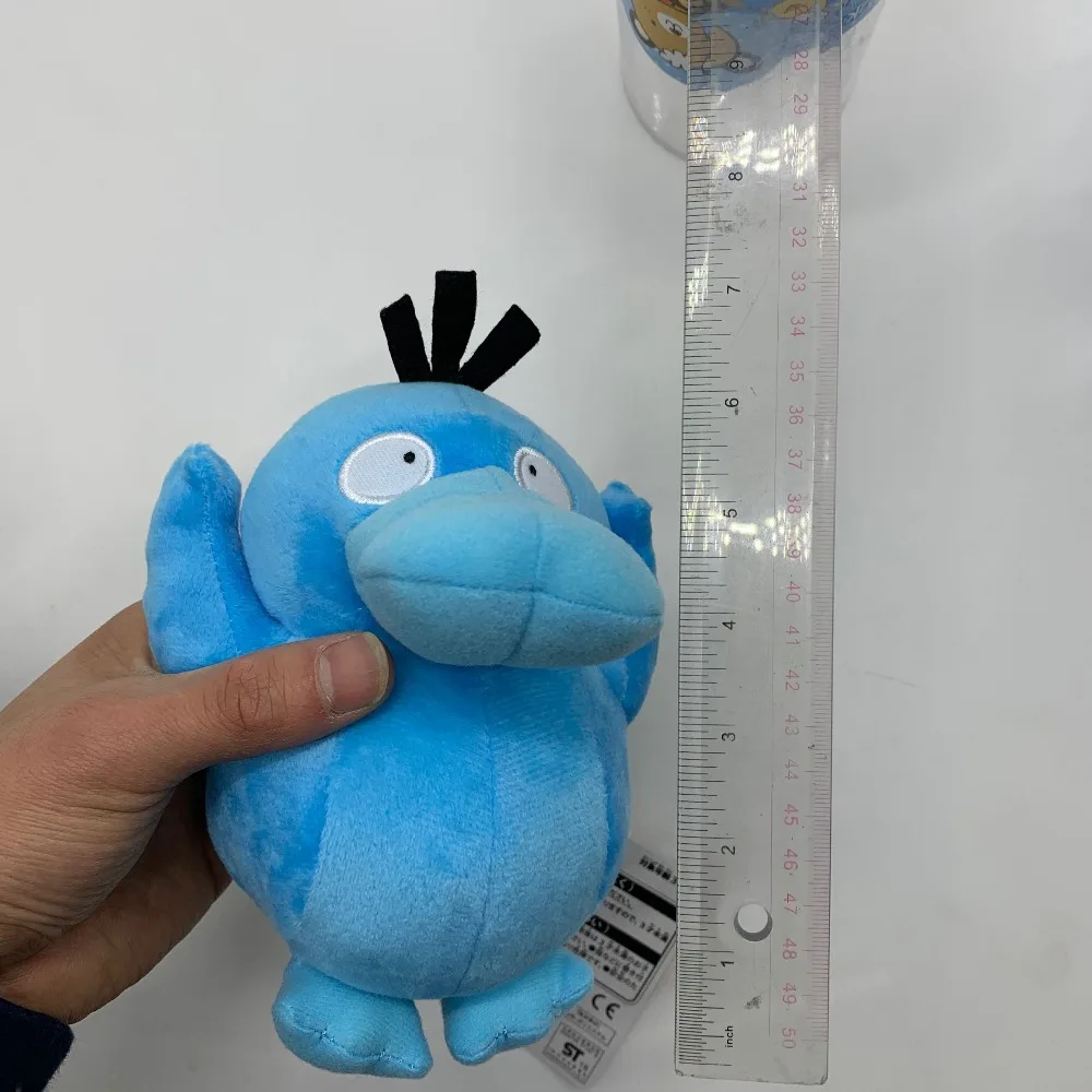 Блестящая синяя мягкая плюшевая игрушка Psyduck кукла животное Тедди 7