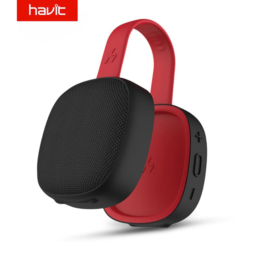 

HAVIT Wireless Bluetooth Speaker Mini Waterproof Subwoofer Power Magnetic Absorption Separation Design Sports Hanging Strap