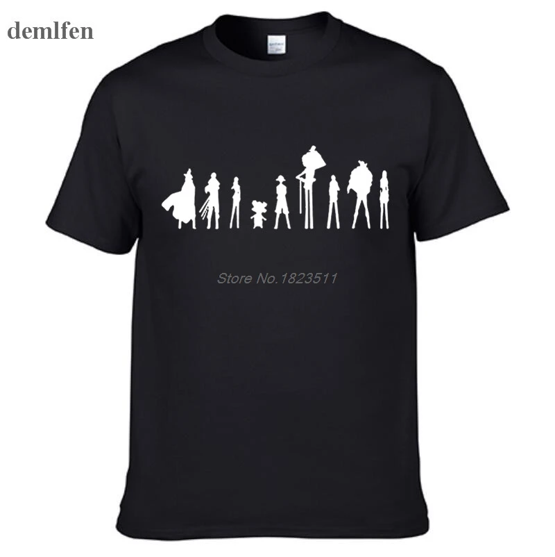 

New Men Women Summer ONE PIECE NARUTO Pikachu Cartoon Print O-Neck Short Sleeve Boy Girl Funny Anime T Shirts