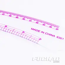 Специальная линейка одежды 6301 используется для рисования рисунка одежды