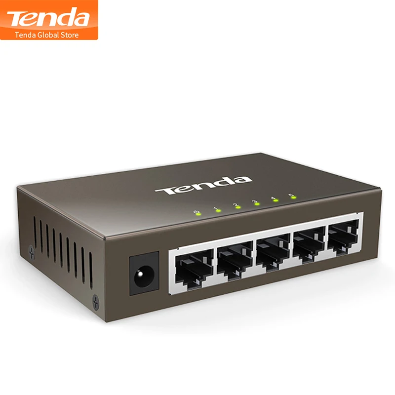 Tenda TEG1005D 5 Port 1000M Gigabit Switch,10/100/1000Mpbs