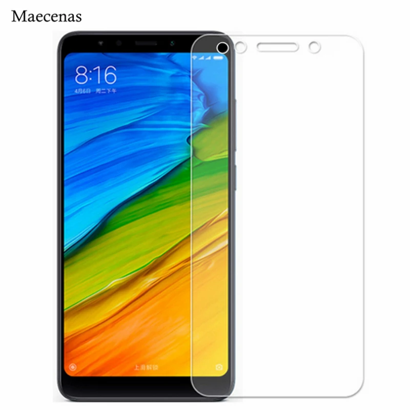 2PCS Screen Protector Glass Xiaomi Redmi 5 Plus Tempered For 2.5D Anti Scratch Film Redmi5 | Мобильные телефоны и