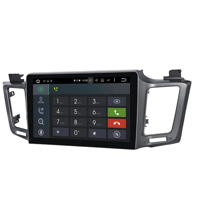 Flash Deal DSP 10.1" 4GB+64GB Add Frame Head Unit GPS Navi Wifi For TOYOTA RAV4 (2012~2018) Video Out Bluetooth Multimedia Player 5