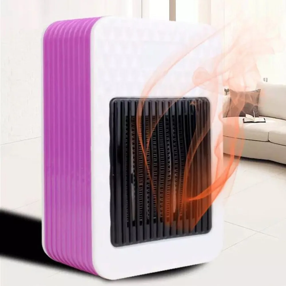 

500W Heaters Small Desktop Square Heaters Warm Fan heater Mini Space Electric Heater Warmer Machine for Home