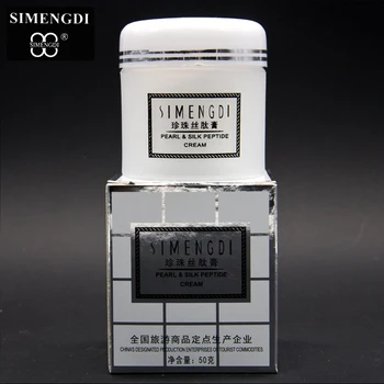 

Famous Brand Skin care Simengdi Pearl silk Peptide Argireline Cream Moisturizing Anti-Aging Herbs Wrinkle