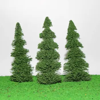 S0403 Model Train Pine Trees Railroad Scenery Layout OO HO Scale Model Railway