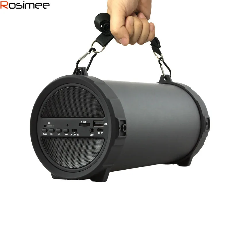 89mm Big Bass Outdoor Bluetooth Speaker Wireless Sports Portable