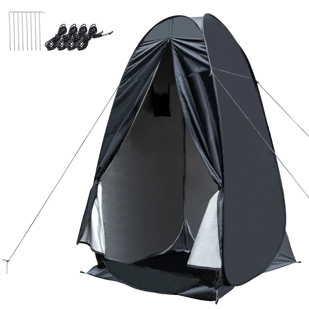 

Portable Pop Up Privacy Shower Tent Dressing Changing Tent Beach Camp Toilet Shower Changing Room Spacious Outdoor Shelter