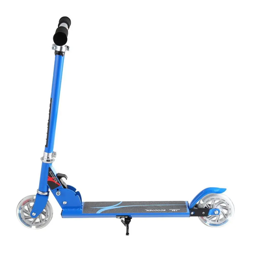 ANCHEER Children Kick Scooter Wheels Adjustable Aluminum Alloy T-Style Design Light LED Foldable Foot Kick Scooter ANCHEER Children Kick Scooter Wheels Adjustable Aluminum Alloy T-Style Design Light LED Foldable Foot Kick Scooter