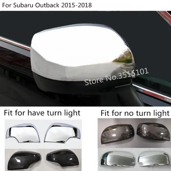 

Car Styling Body Back Rear View Rearview Side Door Mirror Cover Stick Trim Frame For Subaru Outback 2015 2016 2017 2018