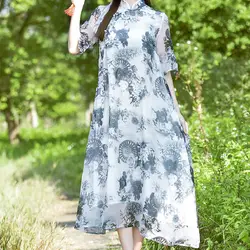 Новые летние женские платья чернила и мыть принт платья для беременных Беременность Платья для беременных одежда летняя одежда 16492
