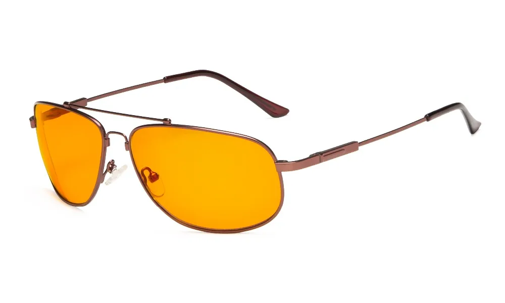 DS1803 Eyekepper Memory Frame синие блокирующие очки для сна-Ночные очки-Специальные Оранжевые тонированные очки