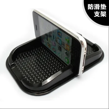 

Universal Multi-functional car Anti Slip pad Rubber Mobile Sticky stick Dashboard Phone Shelf Antislip Mat For GPS MP3 Worldwide