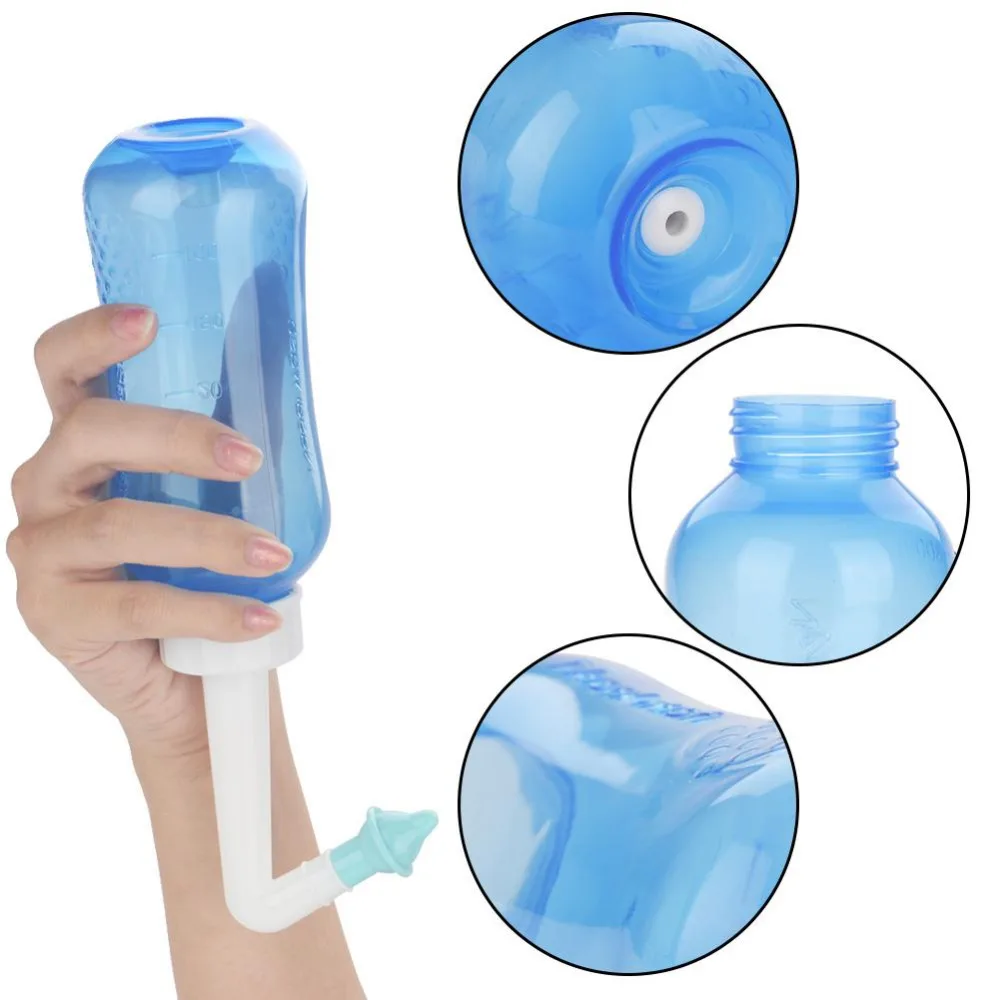 300ML взрослых детей Медицинский Назальный стиральная машина для промывания носа бутылки носовых ходов для полива и орошения ополаскиватель для носа Relife