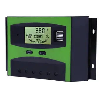 

50A Current 12V/24V Voltage LCD Display Solar Panel Charge Controller Regulator Solar System Electric Equipment
