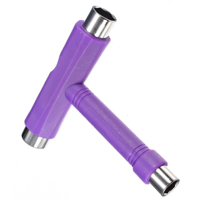 الأسطوانة Rollerskate لوح التزلج سكوتر جميع في 1 T لوح تزلُّج ATB أداة + مفتاح ألين الأرجواني الأسطوانة Rollerskate لوح التزلج سكوتر جميع في 1 T لوح تزلُّج ATB أداة + مفتاح ألين الأرجواني