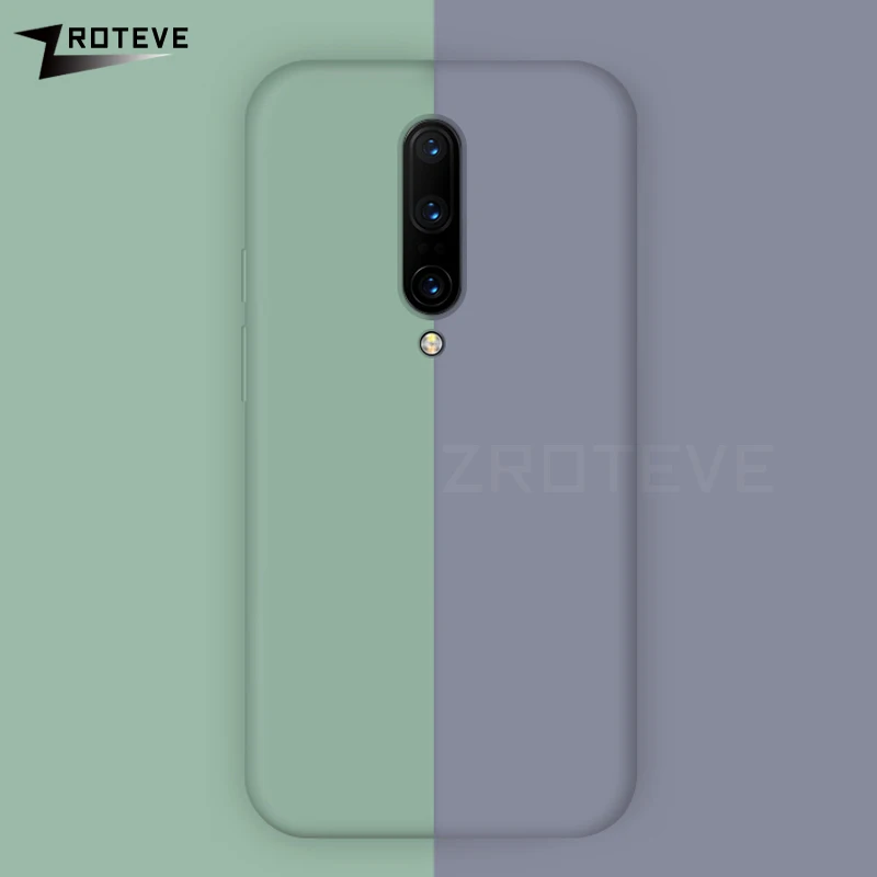 

ZROTEVE Cover OnePlus 6 T 6T 5 T Case Slim TPU Soft One Plus 7 Pro 5 T 5T Liquid Silicone Back Cover Case One Plus 6T 6 T Cover
