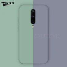 ZROTEVE Cover OnePlus 6 T 6T 5 T Case Slim TPU Soft One Plus 7 Pro 5 T 5T Liquid Silicone Back Cover Case One Plus 6T 6 T Cover