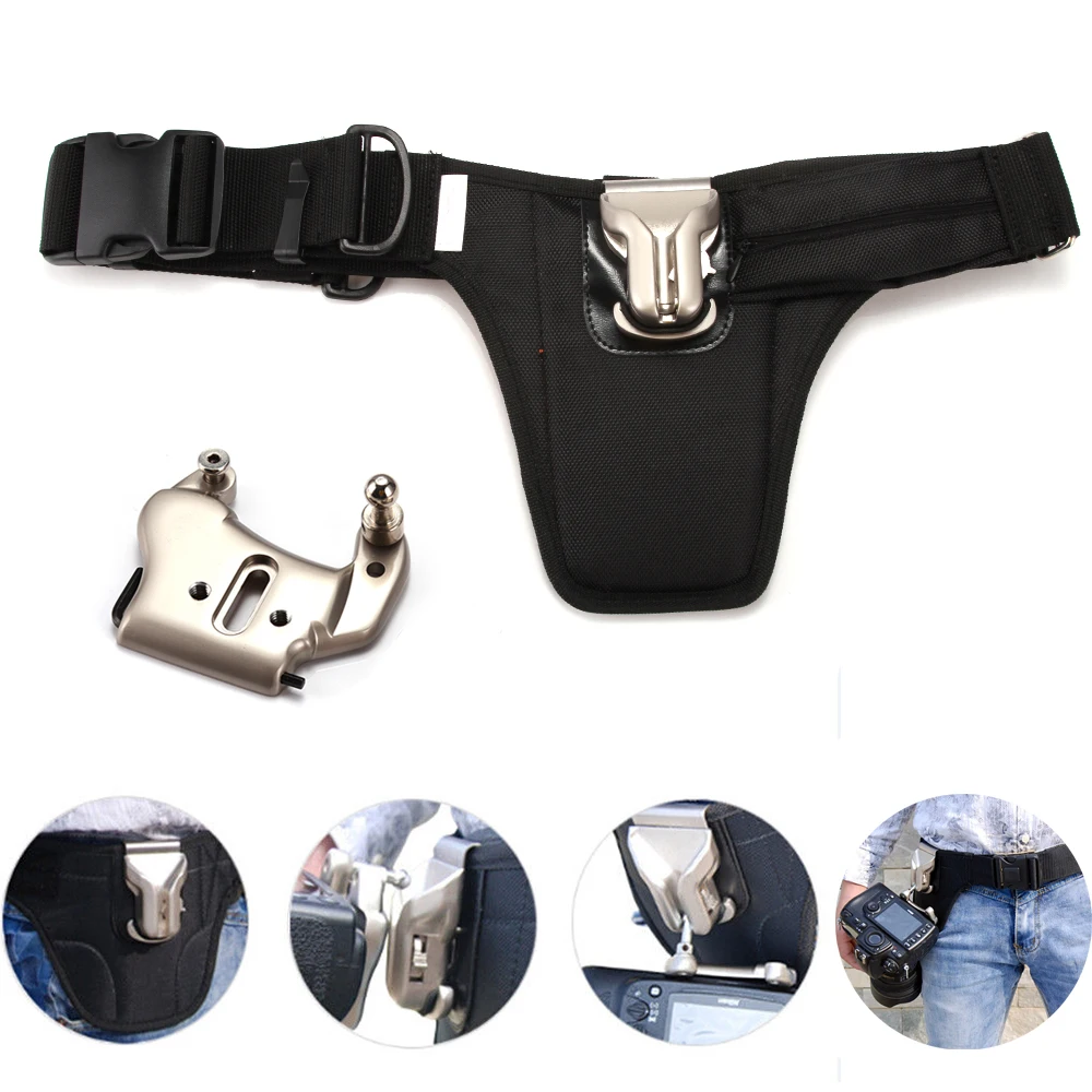 Professional Universal Fast Loading DSLR SLR Camera Waist Belt Strap