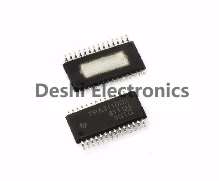 TPA3110D2 TPA3110 TI 15-W FILTER-FREE STEREO CLASS-D