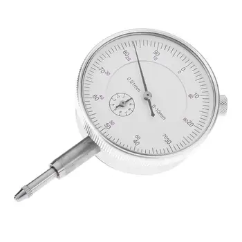 

Precision Pointer 0.01mm Dial Indicator Gauge Measurement Tool 0-10mm Vertical Contact Instrument Tool Dial Gauge