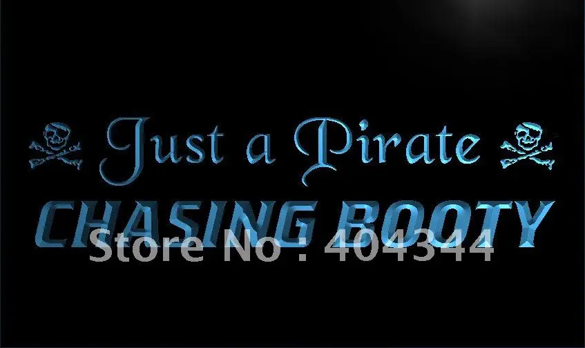 

LK640- Just a Pirate Chasing Booty Bar LED Neon Light Sign