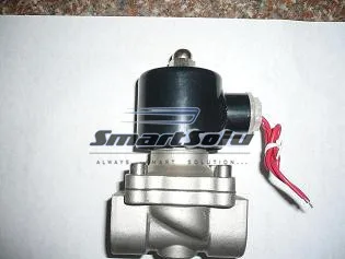 

Free Shipping 1/2" Stainless Steel Electric Solenoid Valve 12VDC Normally Closed for water 2S160-15 DC24V,AC110V or AC220V