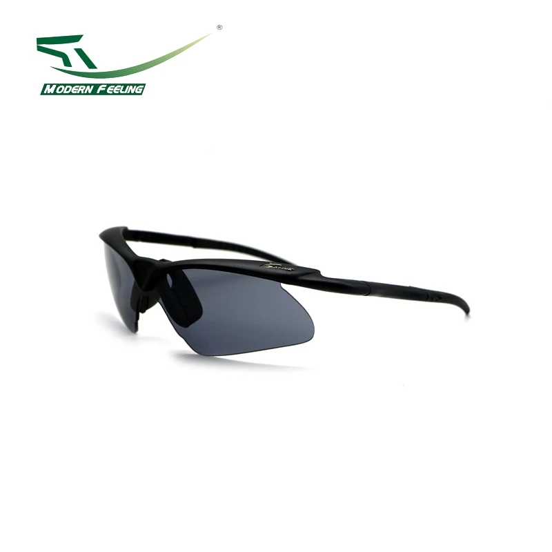 Modern Feeling 100 UV 400 Male Sports Sunglasses Semi rimless