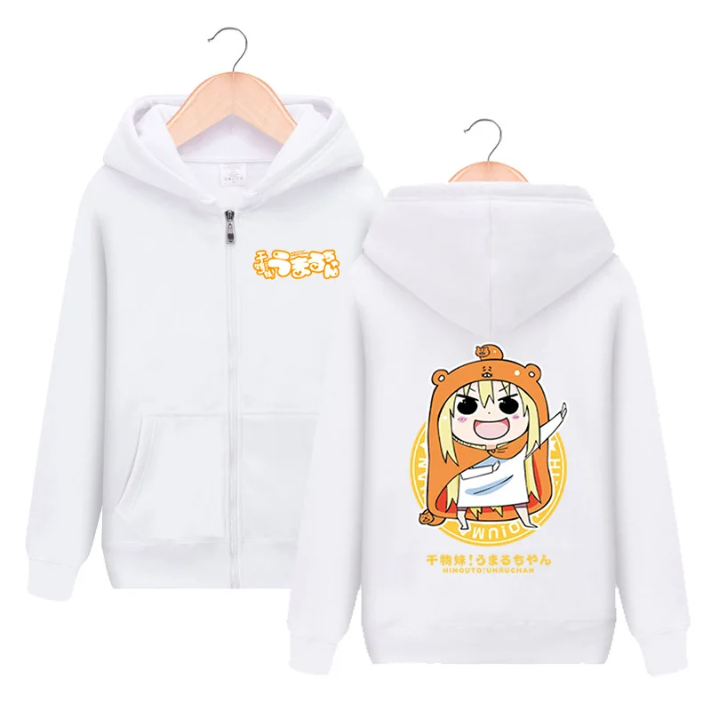 Himouto! Umaru-chan мультипликационный персонаж дома Умару Милый принт с капюшоном для косплейный костюм с капюшоном для мужчин и женщин Весна Осень Повседневная Толстовка уличная - Цвет: 6