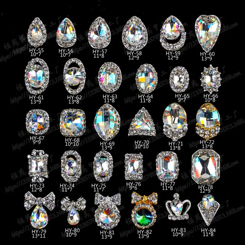 

Nail drill 30 Color Glitter Powder Alloy Color Nail Powder Flakes Decorations Manicure tools Nail sticker