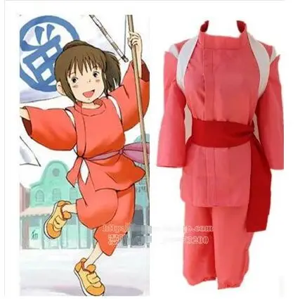 

japan anime Spirited Away chihiro cosplay costume Kimono shop