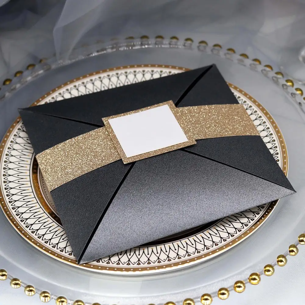  10PCS Business Annual Invitation Invitation Simple Wedding Invitation - 33026260205