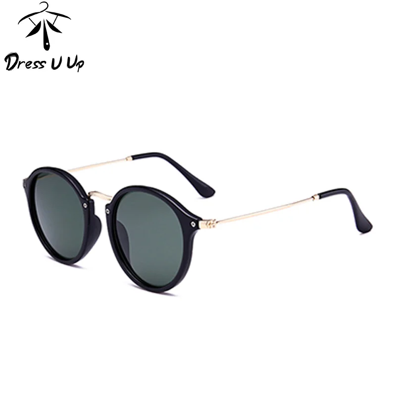 

DRESSUUP female sunglasses brand design new art Xiaoqing new glasses round frame sunglasses UV protection