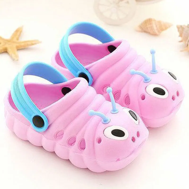 Free Shipping 2018 Hot Sale Limited Autumn and Baby Slippers Hole Shoes Cute for Garden Sandals Children's Anti Slip Cool Tow |