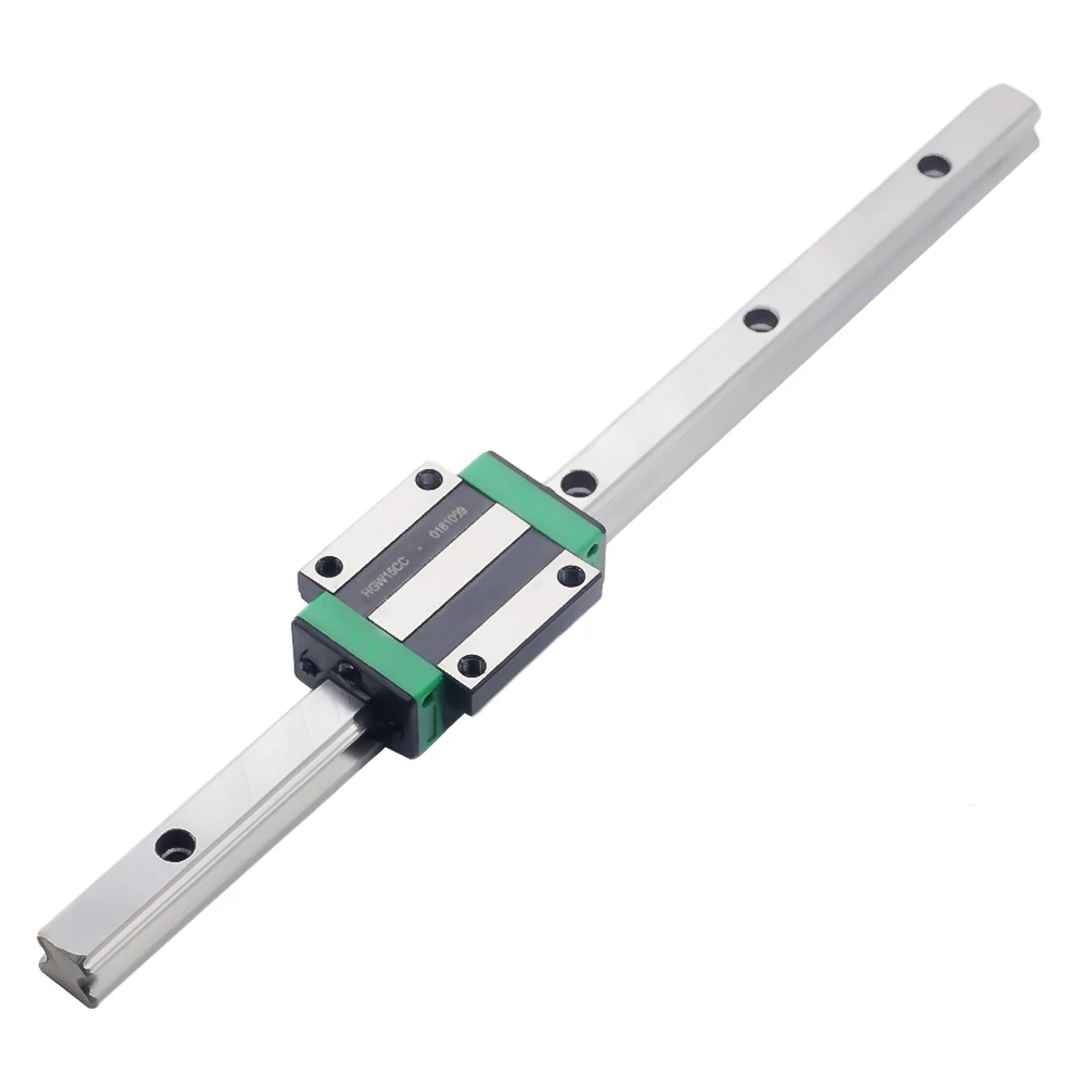 3D print parts CNC router linear guide Linear rail sliding 1pc HGR20-L-600mm+1pc HGH20CA carriage HGH20HA HGW20CA HGW20HA block