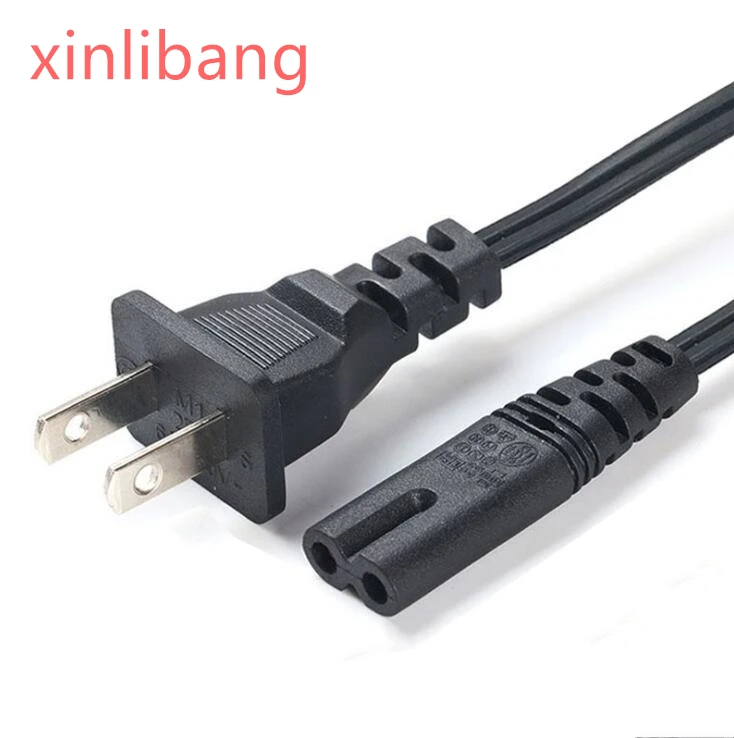 

2-Slot UL certified US 2-Prong Universal AC Wall Power Cable Cord Adapter for XBOX For PS1 For PS2 For PS3 Slim For PS4