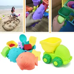 Пляж игрушки для песка Набор Лопата для детей Ванная комната Душ бассейны C55K распродажа
