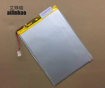 

ailinhao Battery 33100140 PC 3.3*100*140mm for GPS Aoson M19 M19 3G Tablet Battery inner 3.7V Polymer li-ion+Tracking