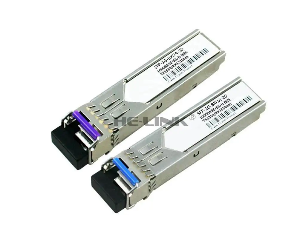 LODFIBER SFP-1G-BXUA-20/SFP-1G-BXDA-20 A-RI-STA Net-works совместимый 1 25G 1310/1550nm BiDi приемопередатчик 20 км |