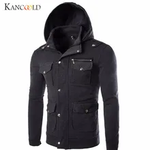 Зимний мужской приталенный плащ в английском стиле, длинная куртка с карманами, куртки с длинным рукавом и капюшоном для мужчин, пальто, новинка sp26K