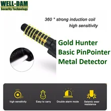 Gold Hunter basic pinpointer metal detector underground gold metal detector hand held metal detector treasure hunter