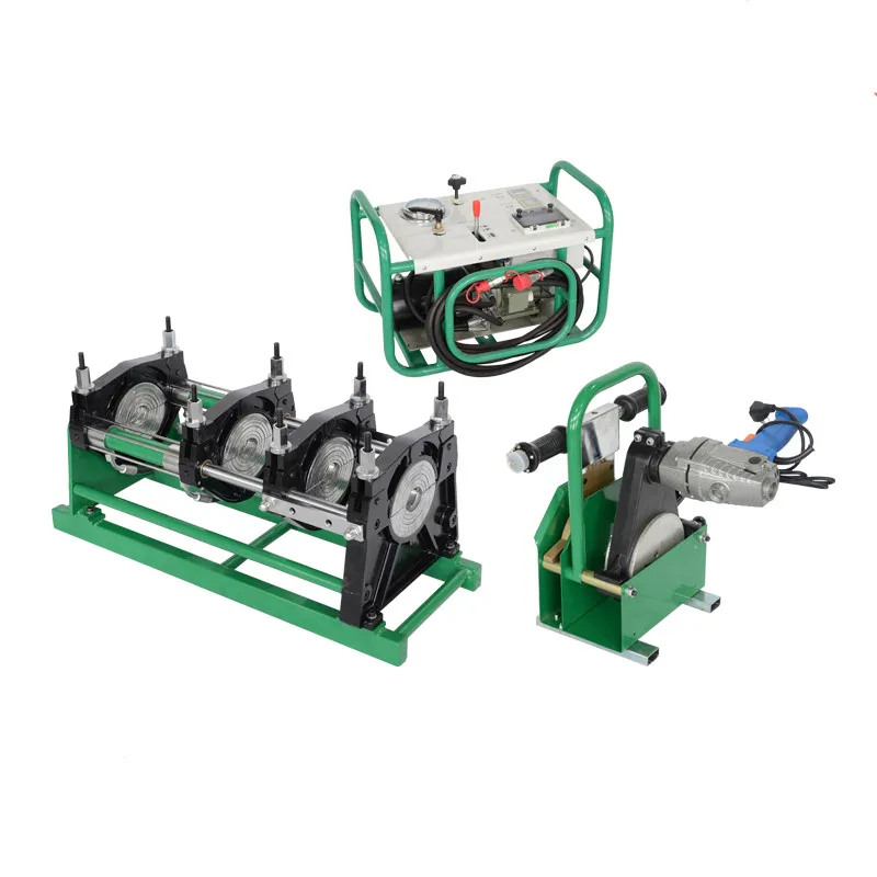 SWT-B160/50H hydraulic automatic Hdpe pipe thermo fusion welding machine